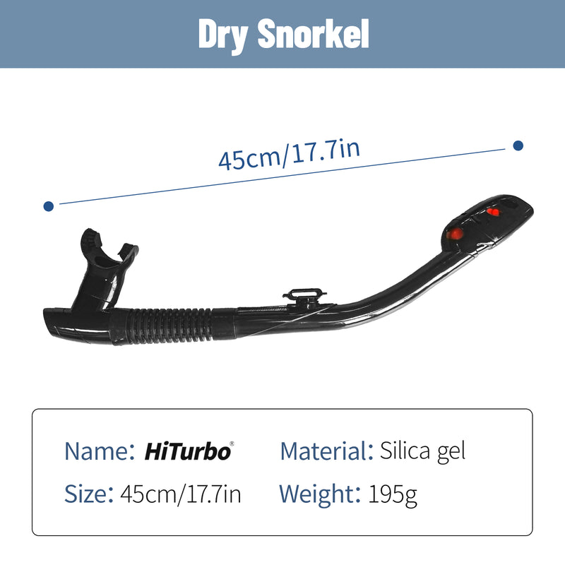 HiTurbo®  Semi Dry Snorkel Material PVC+Silicone